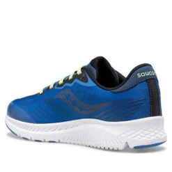 Saucony Youth Ride 14 Running Shoe - Blue -Patagonia Shop SAUK SK265073 Ride14 100820 AW21 02