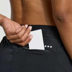 Saucony Women's Outpace 3" Running Short - Black -Patagonia Shop SAW800422 BK 6