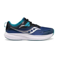 Saucony Youth Ride 15 Running Shoe - Twilight/Black