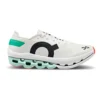On Running Women's Cloudboom Echo Running Shoe - White/Mint - Regular (B)