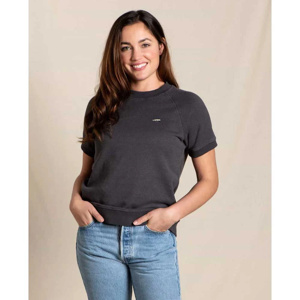 Women's Epiq Short Sleeve Crew - Soot 1 Women's Epiq Short Sleeve Crew - Soot