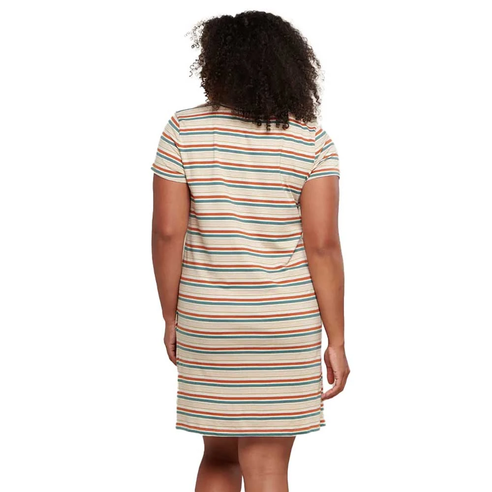 Women's Windmere II Short Sleeve Dress - Salt Multi Stripe 2 Women's Windmere II Short Sleeve Dress - Salt Multi Stripe - Image 2