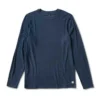 Vuori Men's Long-Sleeve Strato Tech Tee - Navy Heather