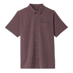 Vuori Men's Short Sleeve Bridge Button Down - Hazel Dot