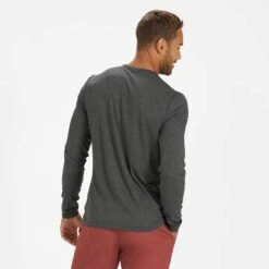 Vuori Men's Long Sleeve Ease Performance Henley - Charcoal Heather 6 Vuori Men's Long Sleeve Ease Performance Henley - Charcoal Heather -Patagonia Shop V194HCC 3 b2d6a52b 5f82 4536 827d 8da4781a3d9f 1200x crop center jpg