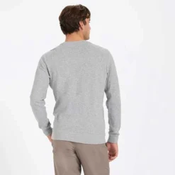 Vuori Men's Jeffreys Pullover - Heather Grey 8 Vuori Men's Jeffreys Pullover - Heather Grey -Patagonia Shop V218HTG 3 1200x crop center jpg