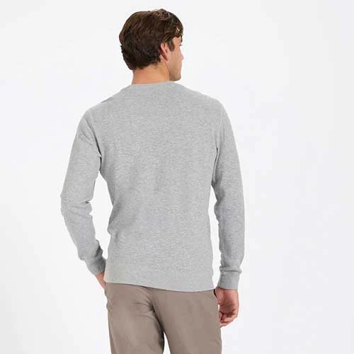 Vuori Men's Jeffreys Pullover - Heather Grey 4 Vuori Men's Jeffreys Pullover - Heather Grey - Image 4