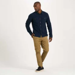 Vuori Men's Aspen Shirt Jacket - Ink -Patagonia Shop V237INK 4 dca38fff 314c 4a09 be72 85d154162b85 1200x crop center jpg