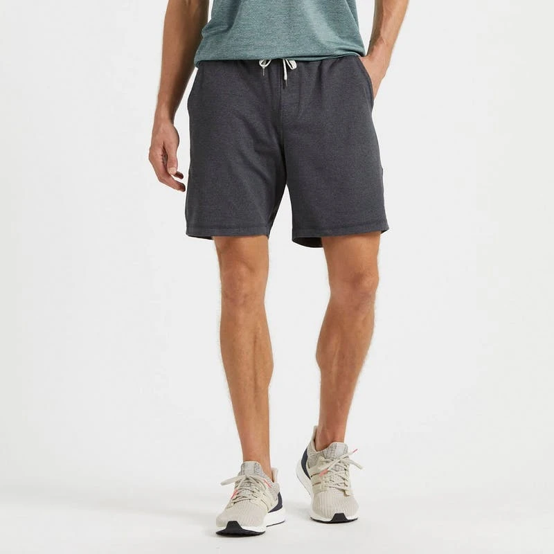 Vuori Men's Ponto Short - Charcoal Heather 2 Vuori Men's Ponto Short - Charcoal Heather - Image 2