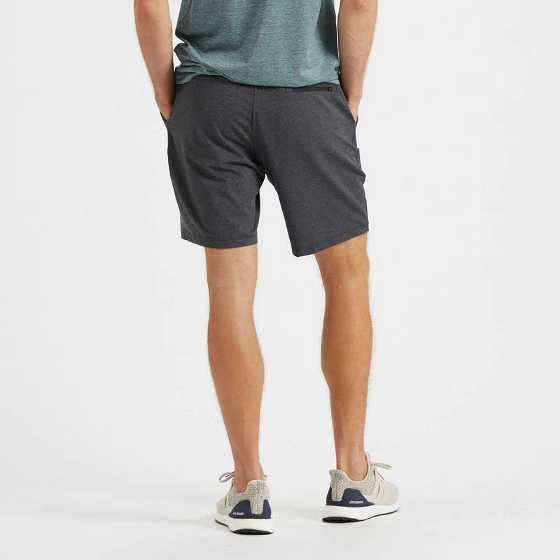 Vuori Men's Ponto Short - Charcoal Heather 4 Vuori Men's Ponto Short - Charcoal Heather - Image 4