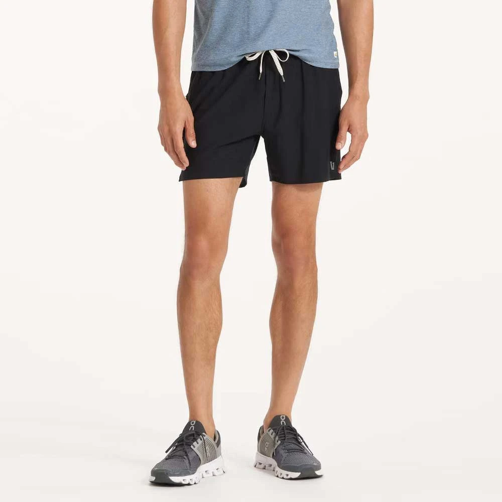 Vuori Men's Course Run Short - Black 2 Vuori Men's Course Run Short - Black - Image 2