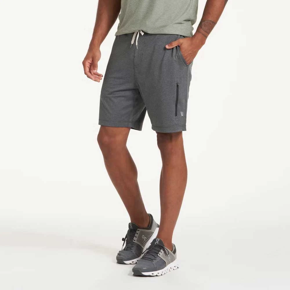 Vuori Men's Sunday Performance Short - Charcoal Heather 3 Vuori Men's Sunday Performance Short - Charcoal Heather - Image 3