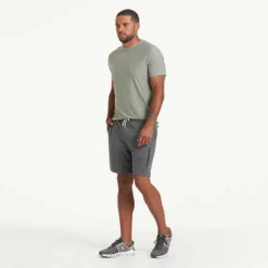 Vuori Men's Sunday Performance Short - Charcoal Heather 9 Vuori Men's Sunday Performance Short - Charcoal Heather -Patagonia Shop V381HCC 0689 1200x crop center jpg