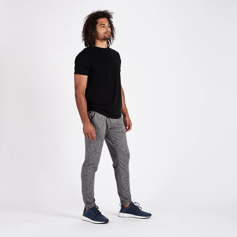 Vuori Men's Ponto Performance Pant - Heather Grey 5 Vuori Men's Ponto Performance Pant - Heather Grey - Image 5