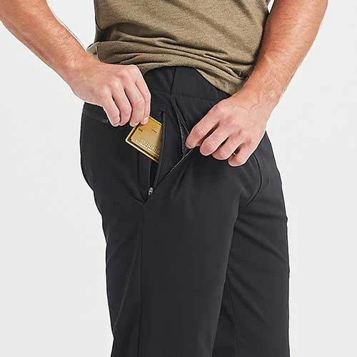 Vuori Men's Fleet Pant - Black 6 Vuori Men's Fleet Pant - Black - Image 6