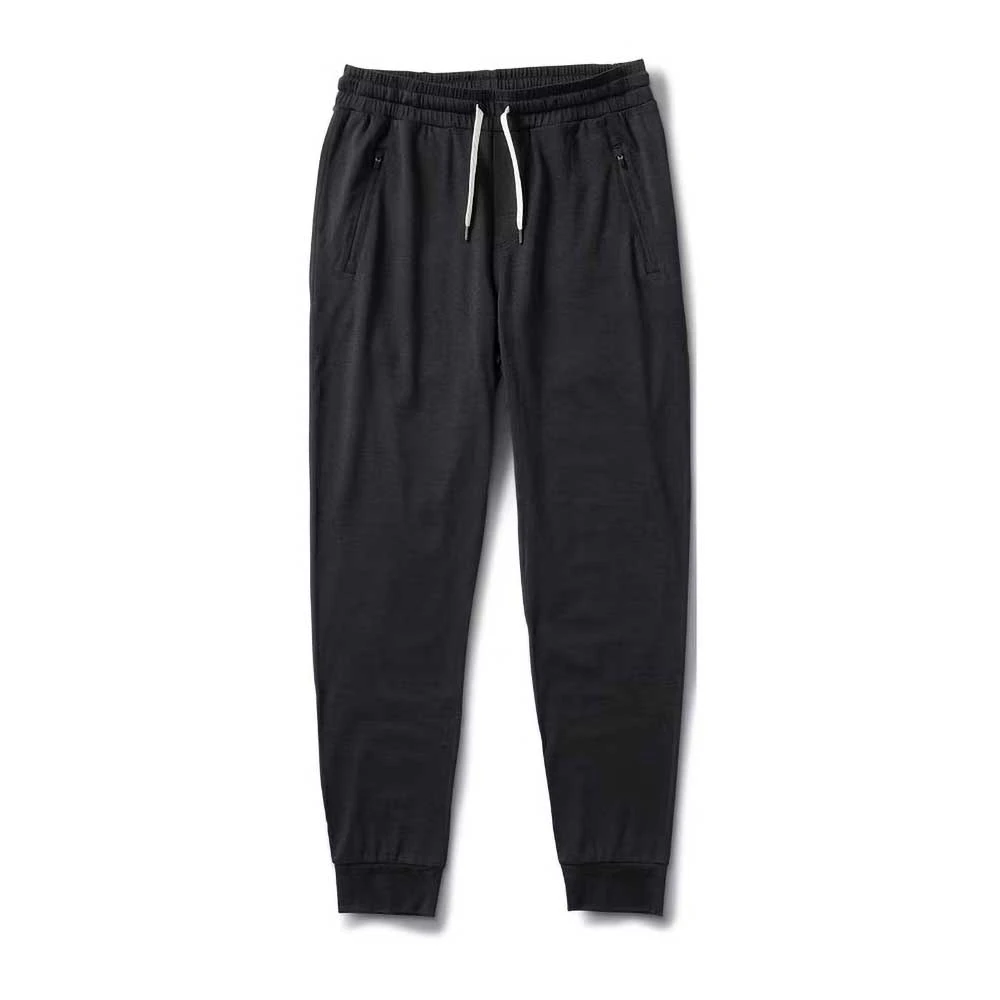 Vuori Men's Ponto Performance Jogger - Black Heather 1 Vuori Men's Ponto Performance Jogger - Black Heather