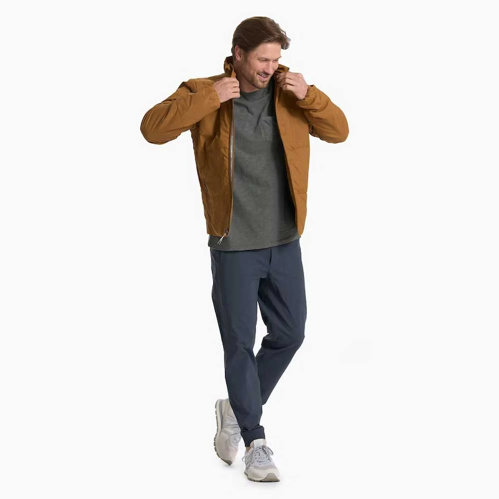 Vuori Men's Echo Insulated Jacket - Camel 6 Vuori Men's Echo Insulated Jacket - Camel - Image 6