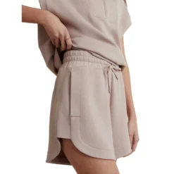 Varley Women's Keely High Rise Shorts 4in - Light Taupe -Patagonia Shop VAR01559 KeelyHighRiseShort4 LightTuape 045 720x 7cf2573b ea70 4326 8dbd ccc0ff66412a