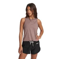 Vuori Women's Energy Top - Hazel Heather