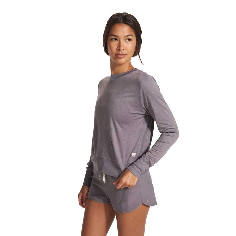 Vuori Women's Daydream Crew - Sawyer Heather 3 Vuori Women's Daydream Crew - Sawyer Heather - Image 3