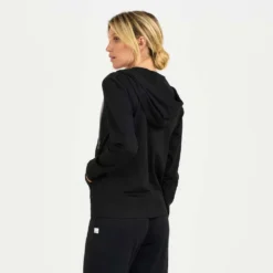Vuori Women's Halo Performance Hoodie - Black Heather -Patagonia Shop VW201HBK 3 4e7cc557 6b8c 45a8 9b18 ec2c31078bad 1200x crop center jpg