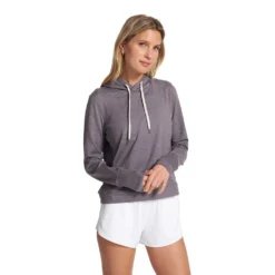 Vuori Women's Halo Essential Hoodie - Sawyer Heather