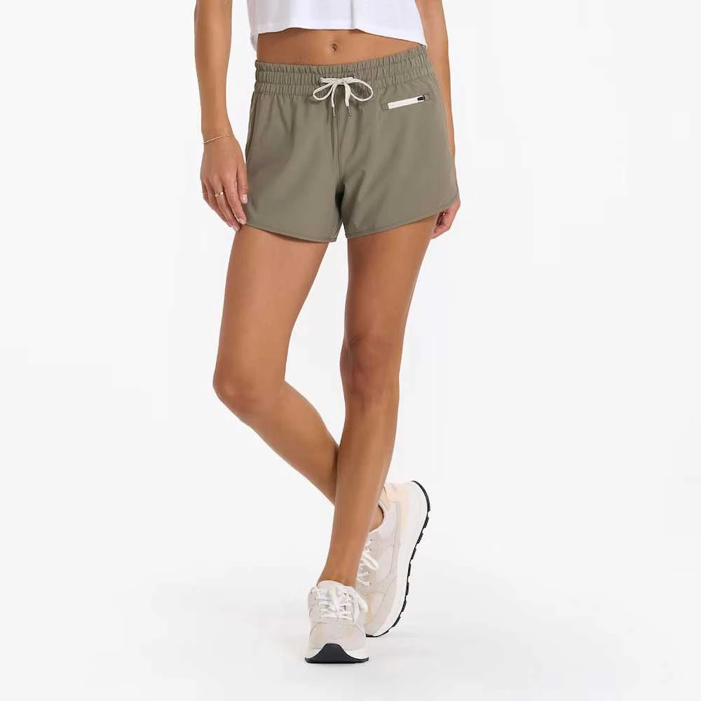 Vuori Women's Clementine 4" Short 2.0 - Light Oregano 1 Vuori Women's Clementine 4" Short 2.0 - Light Oregano