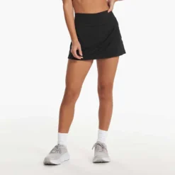 Vuori Women's Halo Performance Skirt - Black Heather