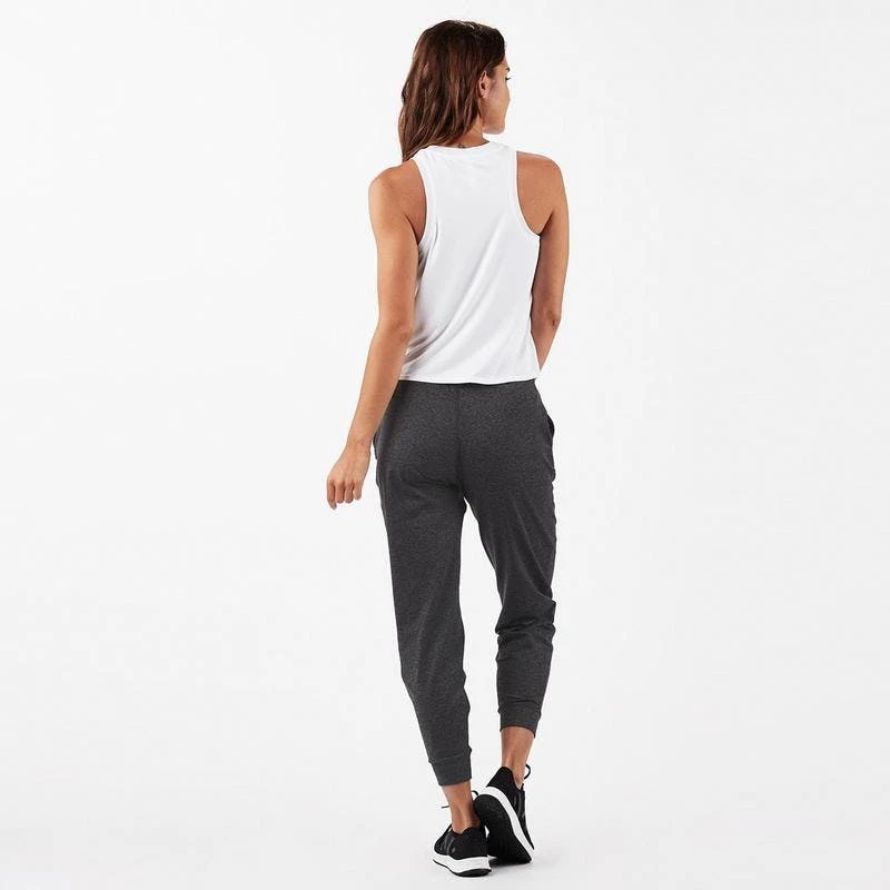 Vuori Women's Performance Jogger - Charcoal Heather 4 Vuori Women's Performance Jogger - Charcoal Heather - Image 4