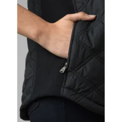 Prana Women's Esla Vest - Black -Patagonia Shop W13202332 BLK3