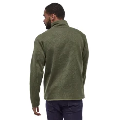 Patagonia Men's Better Sweater 1/4 Zip - Industrial Green 6 Patagonia Men's Better Sweater 1/4 Zip - Industrial Green -Patagonia Shop WBF19 25523 INDG OM2 1