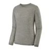 Patagonia Women's Capilene® Air Crew - Feather Grey/ Birch White X-Dye