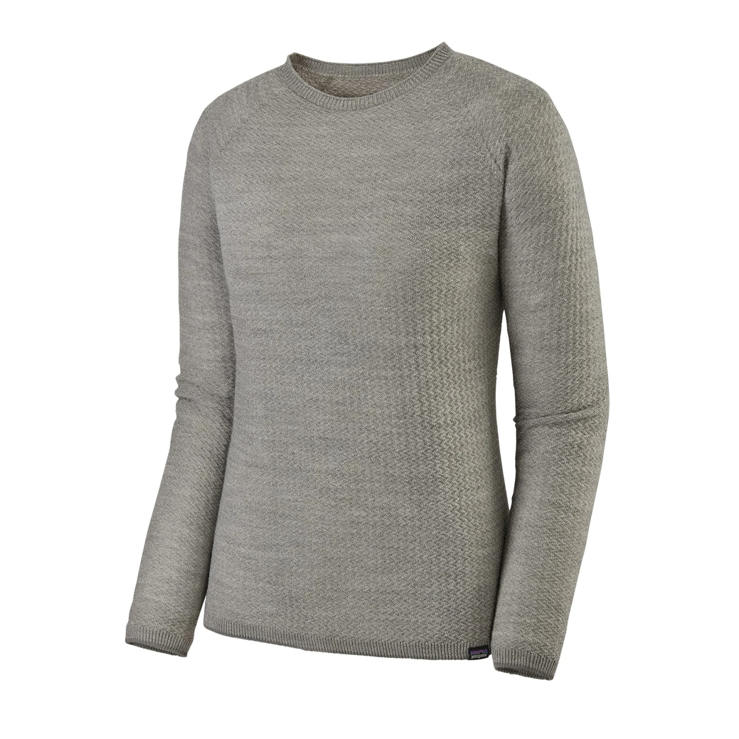 Patagonia Women's Capilene® Air Crew - Feather Grey/ Birch White X-Dye 1 Patagonia Women's Capilene® Air Crew - Feather Grey/ Birch White X-Dye