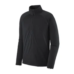 Patagonia Men's Capilene® Midweight Zip-Neck Top - Black