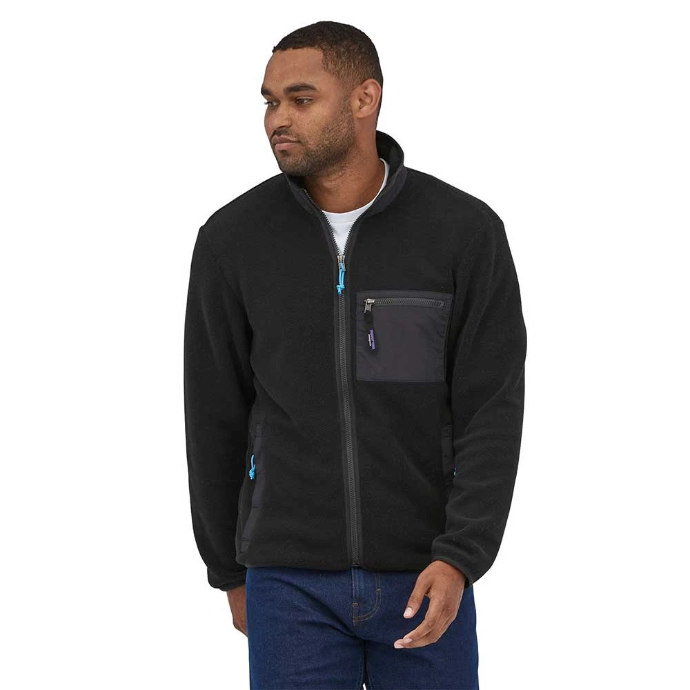 Patagonia Men's Synchilla Jacket - Black 2 Patagonia Men's Synchilla Jacket - Black - Image 2