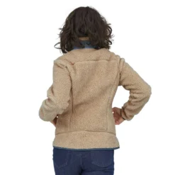 Patagonia Women's Classic Retro-X Jacket - Dark Natural With Plume Grey -Patagonia Shop WBF22 23074 DNPG MAB2