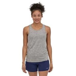 Patagonia Women's Capilene Cool Daily Tank - Feather Grey 10 Patagonia Women's Capilene Cool Daily Tank - Feather Grey -Patagonia Shop WBS21 45295 FEA BJ1 1