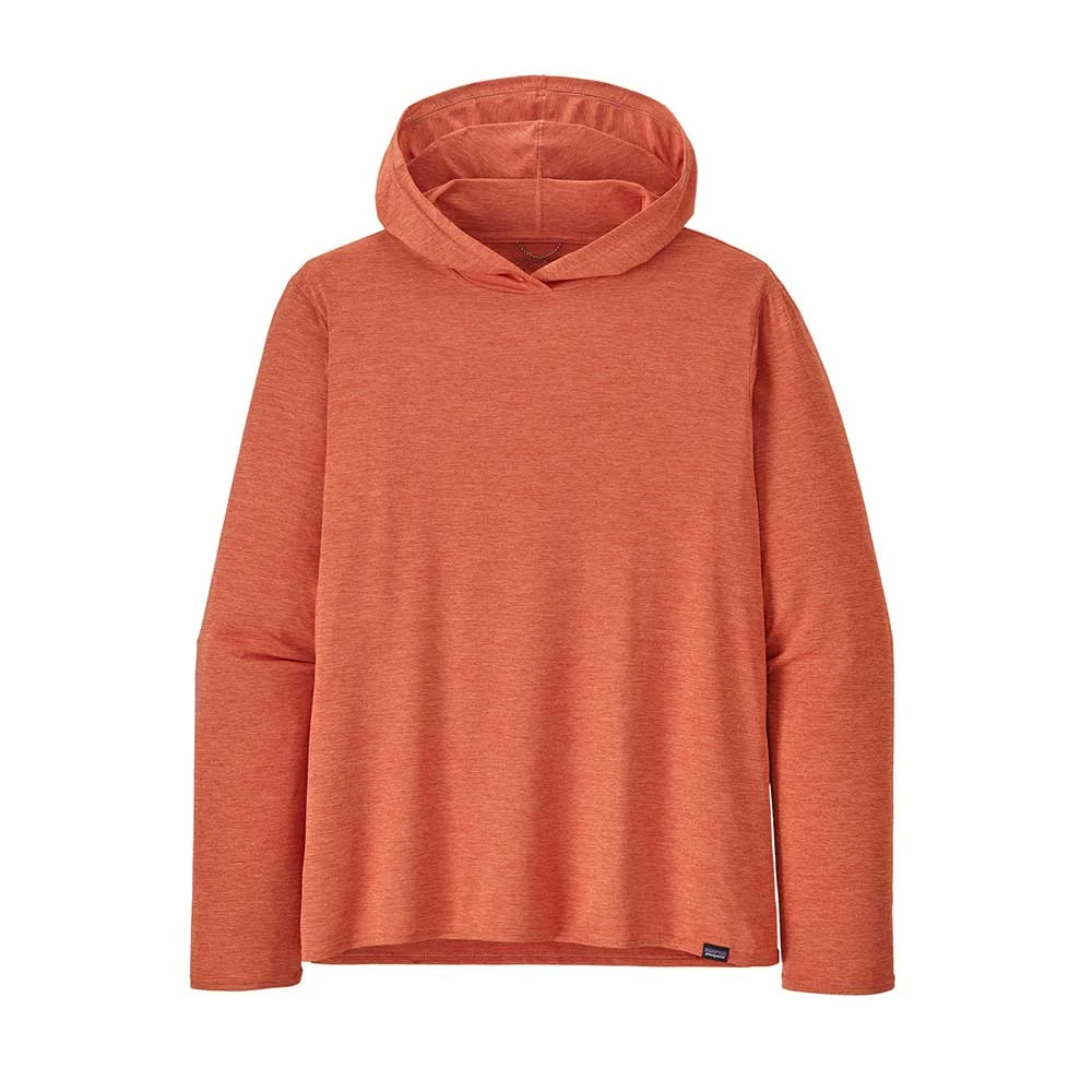 Patagonia Men's Capilene Cool Daily Graphic Hoody Relaxed Fit - Quartz Coral 1 Patagonia Men's Capilene Cool Daily Graphic Hoody Relaxed Fit - Quartz Coral