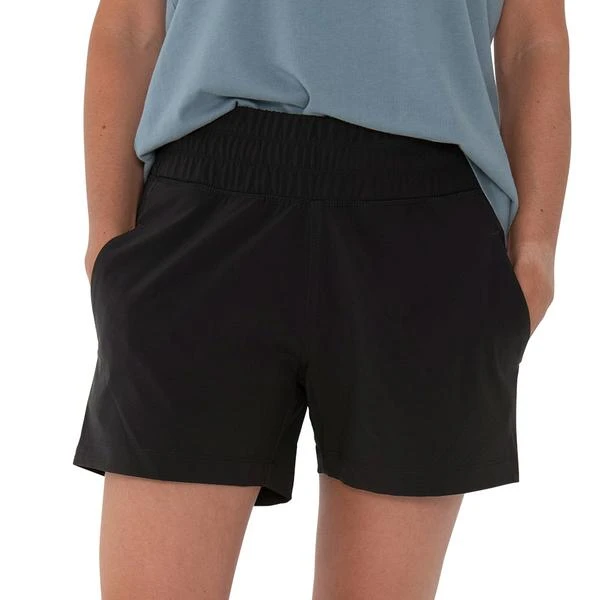 Women's Pull-On Breeze Short - Black 1 Women's Pull-On Breeze Short - Black