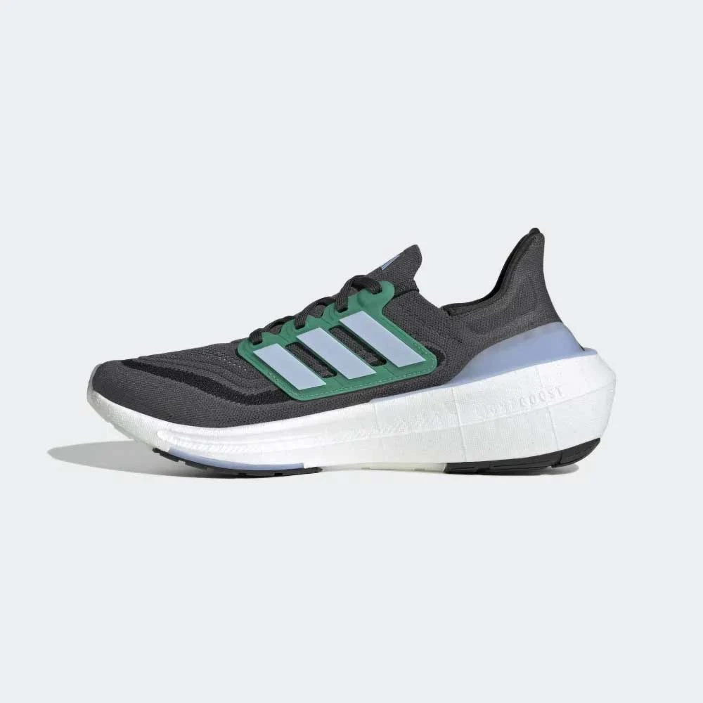 ADIDAS Men's Ultraboost Light Running Shoe- Carbon/Blue Dawn/Court Green- Regular (D) 3 ADIDAS Men's Ultraboost Light Running Shoe- Carbon/Blue Dawn/Court Green- Regular (D) - Image 3