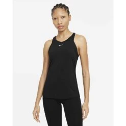 Women's Nike Dri-Fit One Luxe Slim Fit Tank- Black