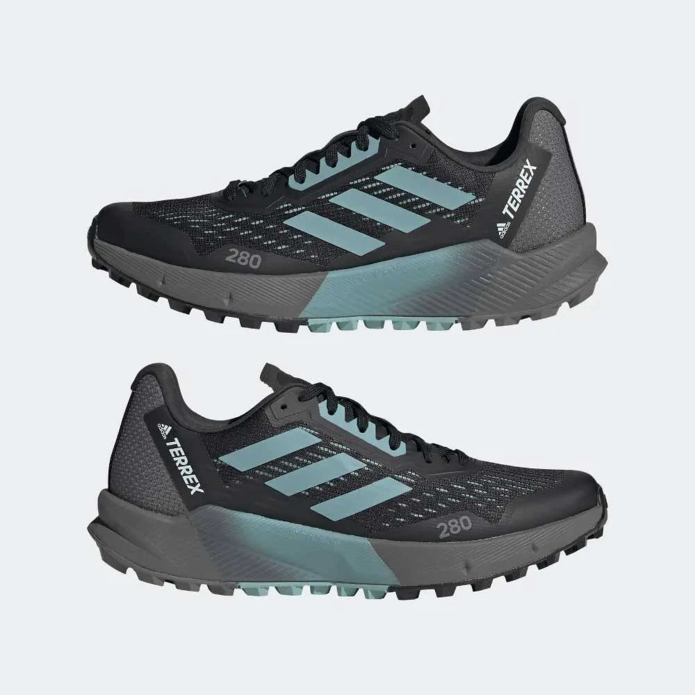 ADIDAS Women's Terrex Agravic Flow 2 Trail Shoe- Core Black/Mint Ton/Ftwr White- Regular (B) 5 ADIDAS Women's Terrex Agravic Flow 2 Trail Shoe- Core Black/Mint Ton/Ftwr White- Regular (B) - Image 5