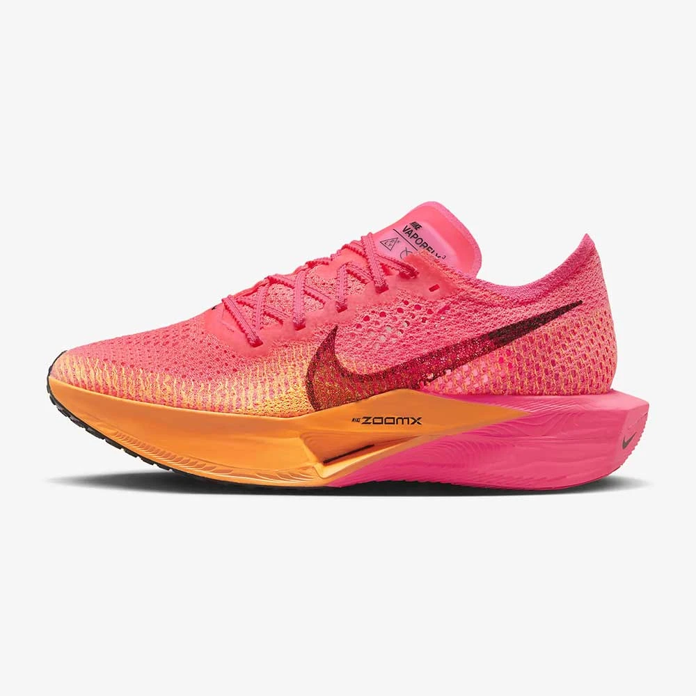 Women's Nike ZoomX Vaporfly Next % 3 Running Shoe - Hyper Pink/Black/Laser Orange- Regular (B) 3 Women's Nike ZoomX Vaporfly Next % 3 Running Shoe - Hyper Pink/Black/Laser Orange- Regular (B) - Image 3