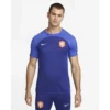 Nike Men's Netherlands Dri-FIT Strike Short Sleeve Top - Deep Royal Blue/Hyper Royal