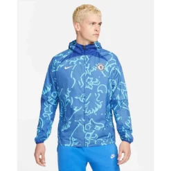 Nike Men's Chelsea AFW Soccer Jacket - Rush Blue/Chlorine Blue 8 Nike Men's Chelsea AFW Soccer Jacket - Rush Blue/Chlorine Blue -Patagonia Shop chelsea fc awf football jacket vNBw82