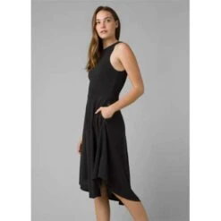 Prana Women's Cozy Up Bayjour Dress - Black 6 Prana Women's Cozy Up Bayjour Dress - Black -Patagonia Shop cozy u dress 3