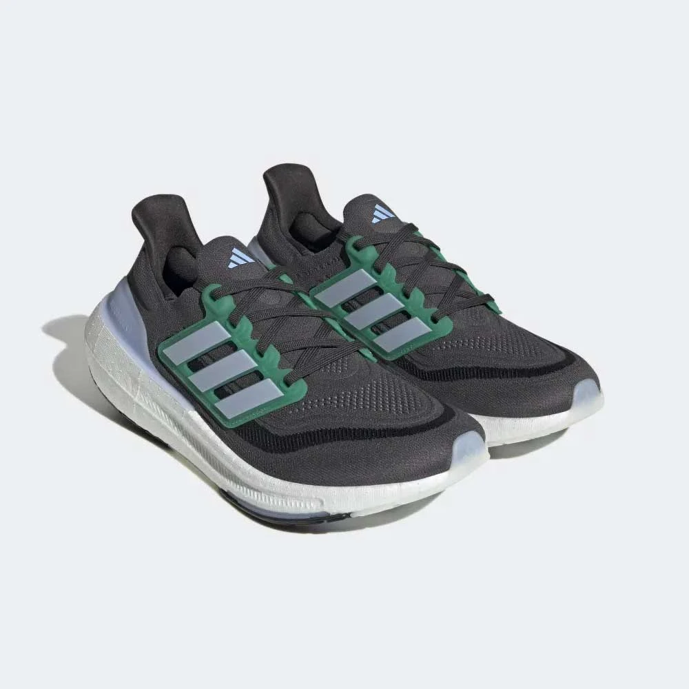 ADIDAS Men's Ultraboost Light Running Shoe- Carbon/Blue Dawn/Court Green- Regular (D) 2 ADIDAS Men's Ultraboost Light Running Shoe- Carbon/Blue Dawn/Court Green- Regular (D) - Image 2