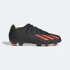 ADIDAS Youth JR X SpeedPortal 1 FG Soccer Shoe - Core Black/Solar Red/Solar Green