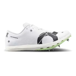On Running Men's Cloudspike 1500m Track Spike - Undyed White/Mint- Regular (D)