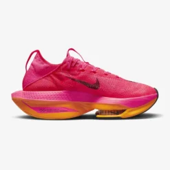 Men's Nike Alphafly 2 Running Shoes - Hyper Pink/Black/Laser Orange- Regular (D)